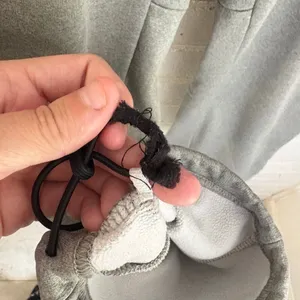 Nike Therma-Fit Light Grey Inner Drawstring Sweatpants Pockets SZ XL Athleisure thumbnail 8