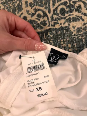 Windsor White mini dress thumbnail 3