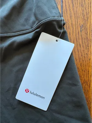 Lululemon Align High Rise 28” Dark Olive Size 16 NWT thumbnail 4
