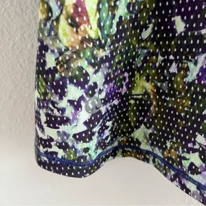 Lululemon Active Tank Top Shelf Bra Floral Sport Backdrop Iris 4 thumbnail 5