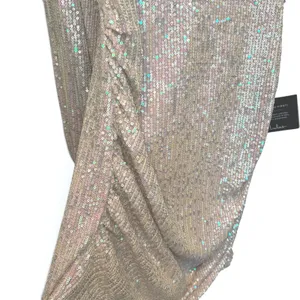 Lulus Fabulous Essence Womens M Blush Iridescent Sequin Bodycon Mini Dress NWT thumbnail 11