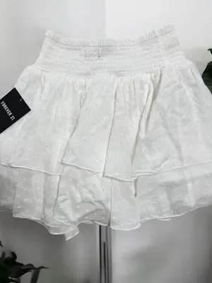 Forever 21 NWT Ruffle Tiered Skort Small thumbnail 2