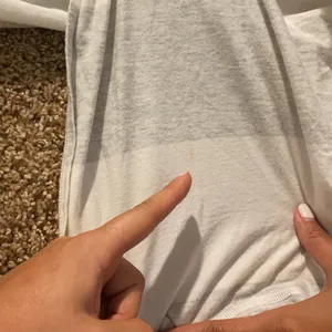 lululemon striped white and grey scarf one size thumbnail 4