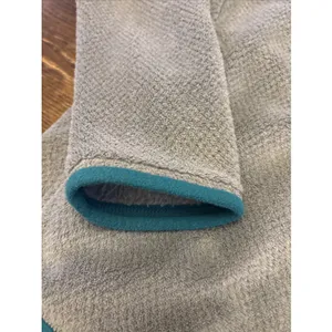 Patagonia Women's XL Re-Tool Snap-T Pullover Fleece Jacket‎ Gray/Teal~EUC thumbnail 6