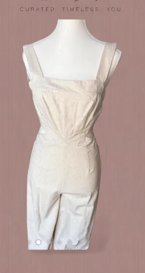 State Altar'd romper paper White Size XS thumbnail 1
