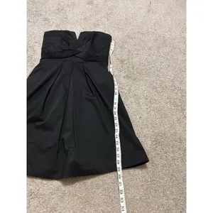 White House Black Market Strapless Pleated Mini‎ Formal Dress Size 4 thumbnail 8