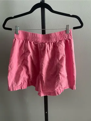 Free People Get Free Poplin Pull On Short in Gumdrop Size XS thumbnail 5