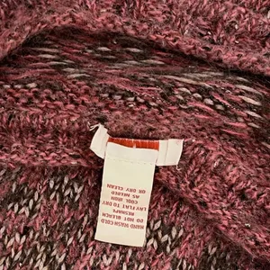 SUNDANCE Marled Roll Neck Sweater Wool Mohair Pink‎ Green Pullover Knit Small thumbnail 10