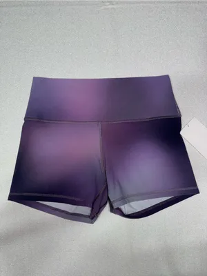 Lululemon Align High Rise Short Aurora Haze Purple Multi Size 12 NWT thumbnail 5