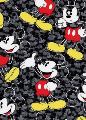 Disney Unisex Mickey Mouse Scrub Top thumbnail 4