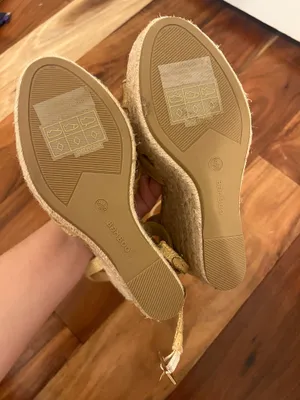 Bamboo Tan Platform Wedges thumbnail 4
