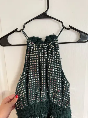 Anthropologie Somerset Shine Mini Halter Dress thumbnail 6