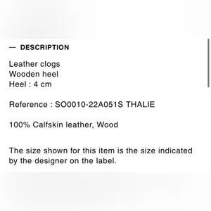 Isabel Marant Thalie Classic Clogs Shoes Natural Studded size 35 thumbnail 5