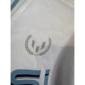 Messi Collection White V-Neck Sweatshirt XS Soccer Football Pullover NWT thumbnail 3