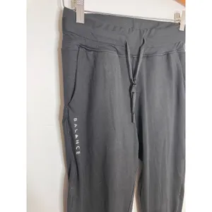 Balance Athletica Joggers Womens Medium Black Excellent Drawstring Pockets thumbnail 2