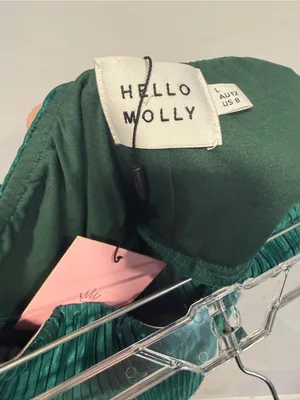 Emerald NWT Hello Molly Strapless Pleated‎ Bodycon Dress thumbnail 2