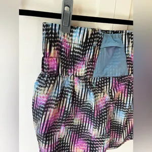 Free‎ People FP Movement Way Home Black Colorful Women’s Shorts Size Medium thumbnail 7