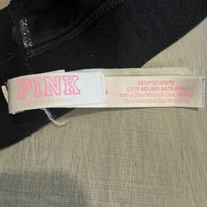 Victoria’s Secret PINK All Black Lace Bralette Y2K XS. Extra small.‎ thumbnail 4