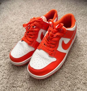 Orange Nike Dunk Low thumbnail 1