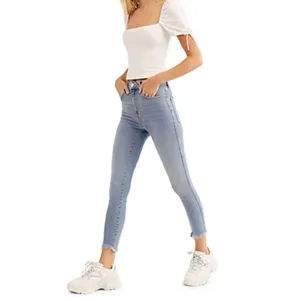 Free People Raw High Rise Jeggings in Indigo Size 27‎ thumbnail 8