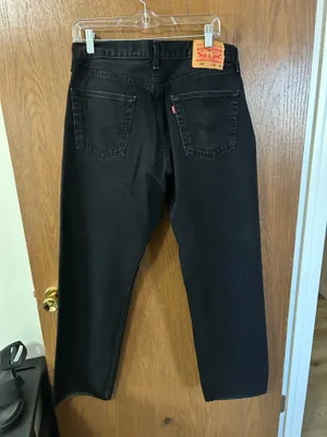 Mens straight leg Levi Strauss 501 button fly 36x32 thumbnail 4