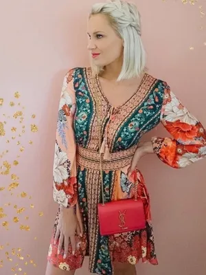 FARM RIO ANTHROPOLOGIE Topanga Mini Dress, S thumbnail 3
