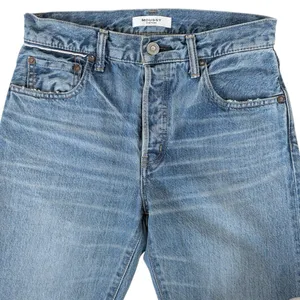 EUC MOUSSY Vintage Straight Leg Button Fly Jeans Size 25 Retail $370.00 thumbnail 2