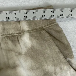 Z Supply Tie Dye Joggers Tan White‎ Elastic Waist Sweatpants ZP211260S Small thumbnail 4