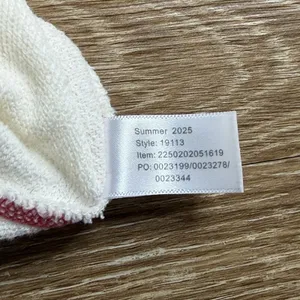 Marine Layer Anytime Ringer Sweatshirt Women's L Cream Red Raglan Crewneck thumbnail 10