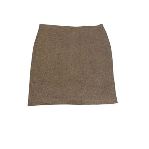 NWT Ann Taylor Silver Gray Shimmery Straight Pencil Skirt Size 14 Wool Blend thumbnail 8