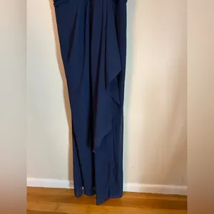 Celebrate DB Studio Off The Shoulder MOB Prom Homecoming Navy Blue Size 2 NWT thumbnail 6