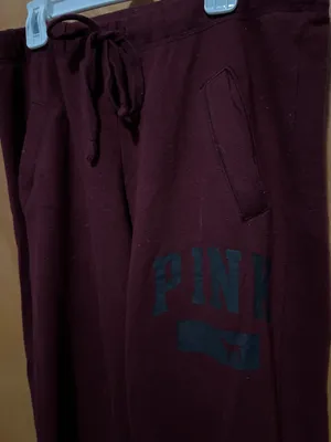 Victoria's Secret VS PINK Maroon Sweatpants thumbnail 3