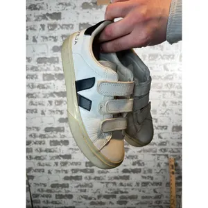 Veja | women three strap leather sneakers flat thumbnail 5