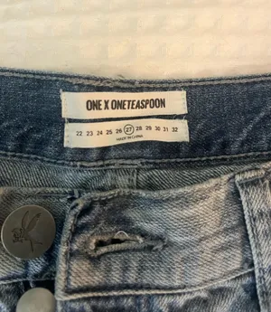 One Teaspoon Denim Shorts Bandits thumbnail 3