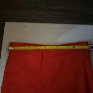 Zara Woman Red Trouser Pants S Corporate Siren Dopamine Tomato Girl Rainbowcore thumbnail 4