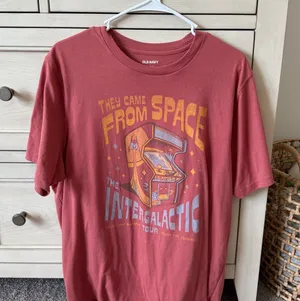 Old Navy Mars Red Intergalactic Graphic Tee thumbnail 1