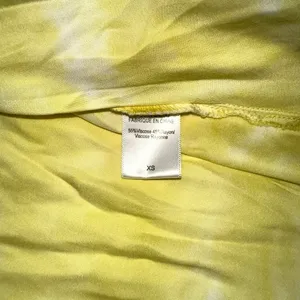 NWT Young Fabulous & Broke Savanna Yellow Satin Midi Skirt XS thumbnail 5