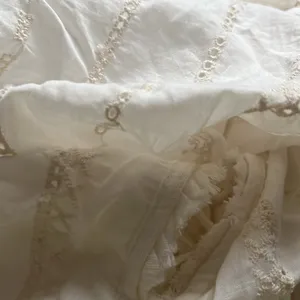Zara Ivory White Eyelet Lace 
Button Front Cami
Cottagecore Boho Top thumbnail 8
