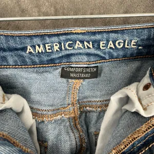 American Eagle Jean Women's size 00 Regular Mom Straight Stretch High Rise Y2K thumbnail 3