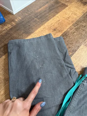 Figs Gray Scrub Set Pants and Top thumbnail 3
