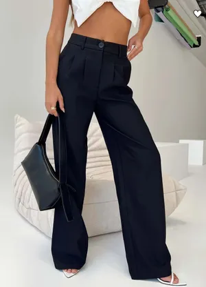 NWT Princess Polly Archer Pants Black thumbnail 1