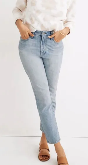 Madewell The‎ Curvy Perfect Vintage Jean In Fitzgerald Wash Size 25 thumbnail 1