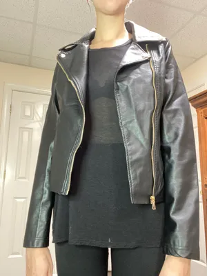 Missguided TALL faux Leather Jacket thumbnail 1