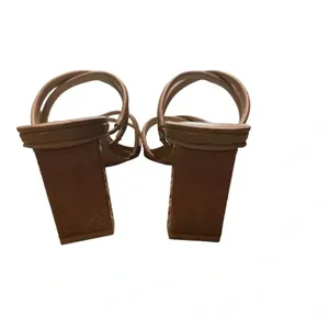 👠 Dolce Vita Patsi Strappy‎ Block Heels Nude 6.5 👠 thumbnail 4