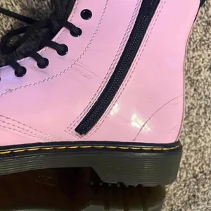 Dr. Martens Airwalk Pink Patent combat boots thumbnail 4