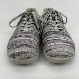 NOBULL Training Shoes Women's Size 10.5‎ Gray Stripe Trainer Sneakers thumbnail 4