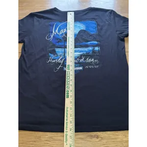 Harley Davidson‎ Motorcycles Womens V-Neck Size XXL Maui Hawaii Short Sleeve TEE thumbnail 4