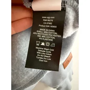 UGG | Classic Crewneck Whipstitch Sweatshirt in Blue | Sz M thumbnail 7