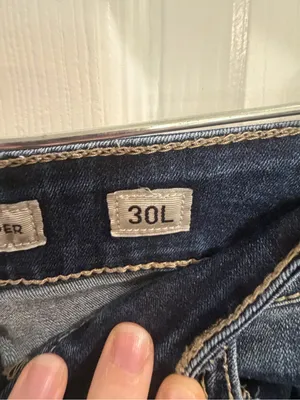 BKE Harper Denim Jeans Size 30L thumbnail 4
