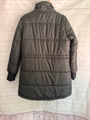 Free Country Women's Long Puffer Coat in Black Size Medium thumbnail 3